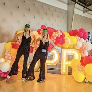 Black Sequinced Jumpsuits from Vici